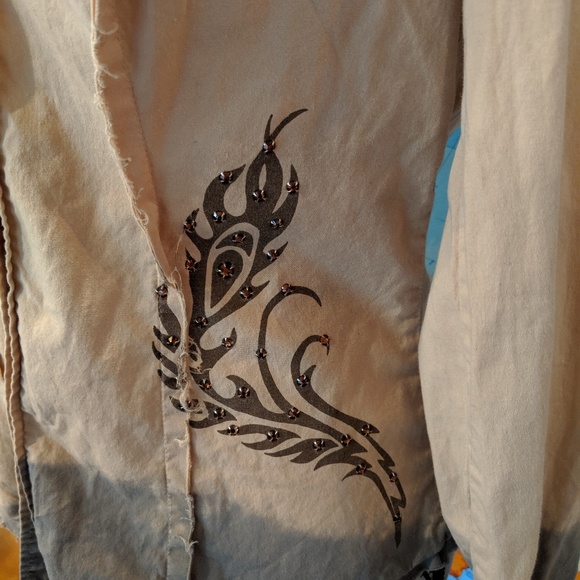 Love Junkie Phoenix Rising Rocker Shirt - Picture 5 of 8